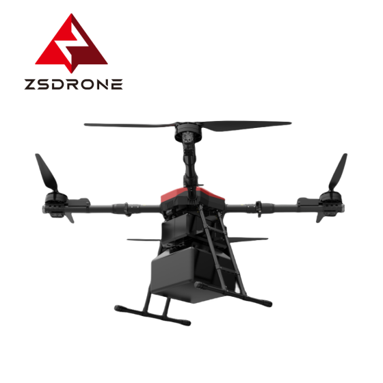 EM25 Foldable Quadrotor UAV | 10 kg Payload Industrial Drone